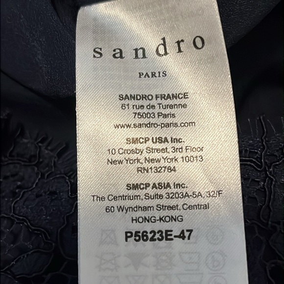 Sandro mixed Media Jumpsuit - Picture 12 of 13